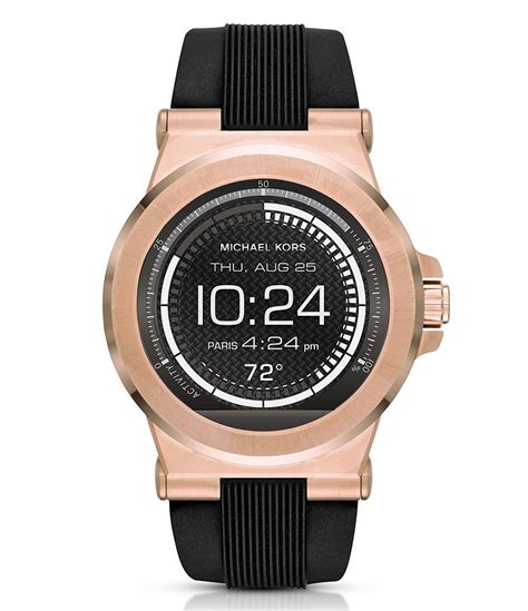 michael kors smartwatch silicone band|Michael Kors smart watches near me.